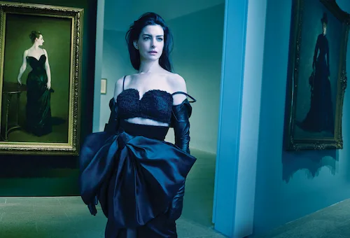 Anne Hathaway'in kusurszu görüntüsü